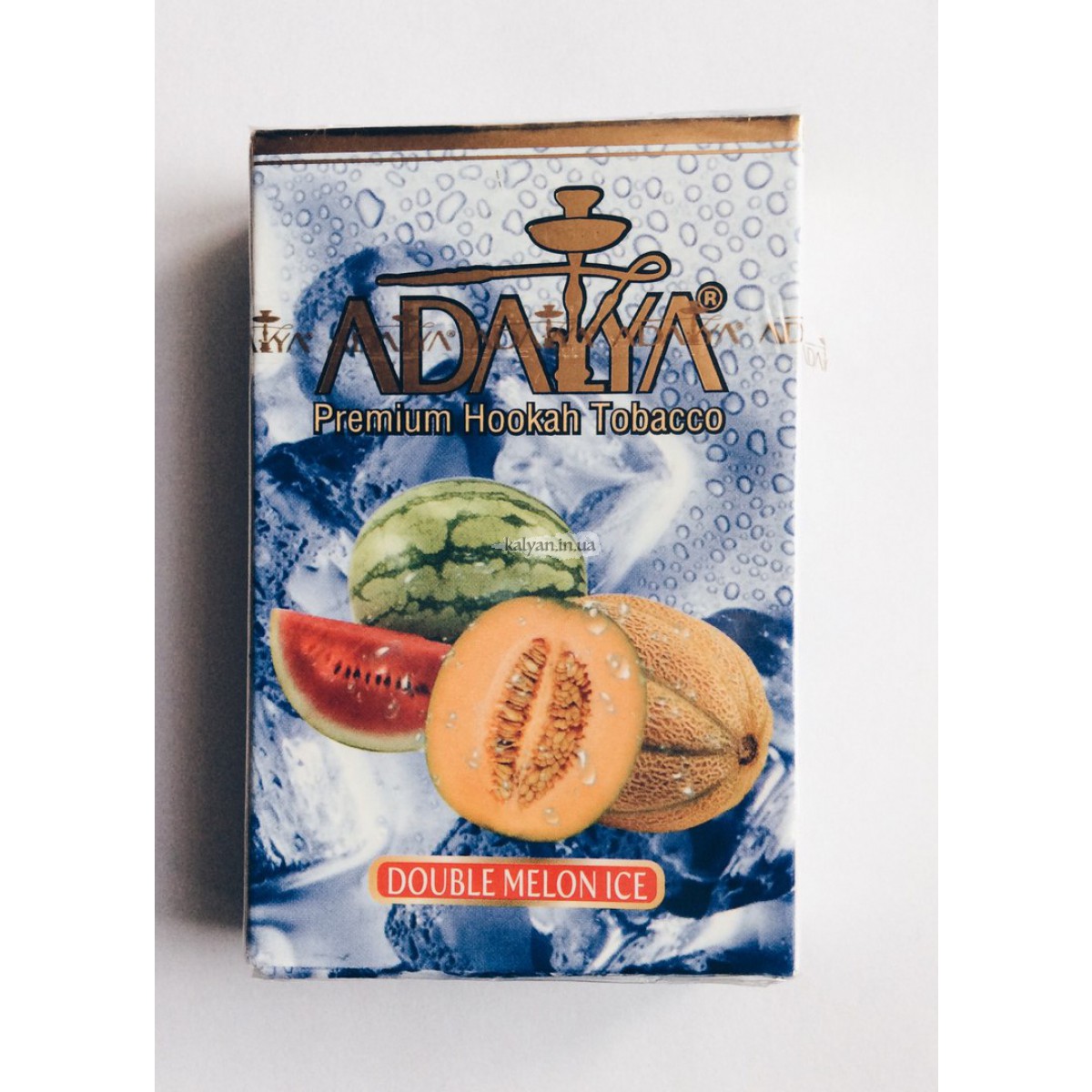 Табак для кальяна Double Melon ICE / Ледяной арбуз и дыня / Adalya