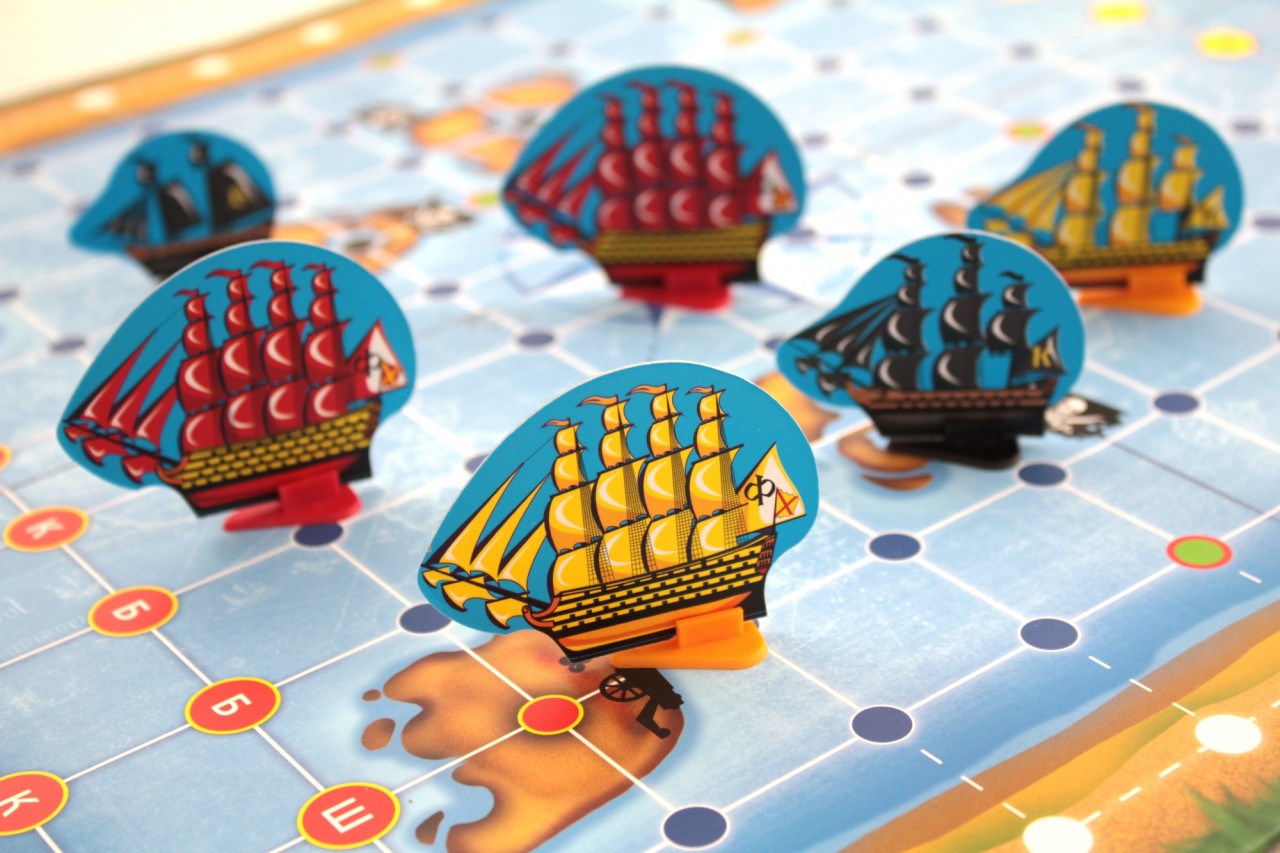 Настольная игра THINKERS 1777 Пираты против Адмиралов