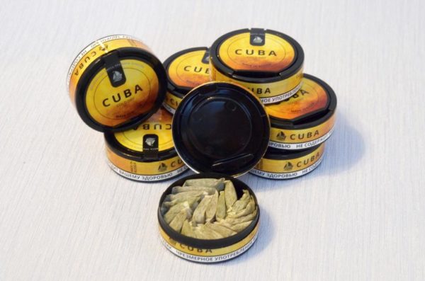 CUBA Gold (Мята) / Снюс CUBA Бестабачный
