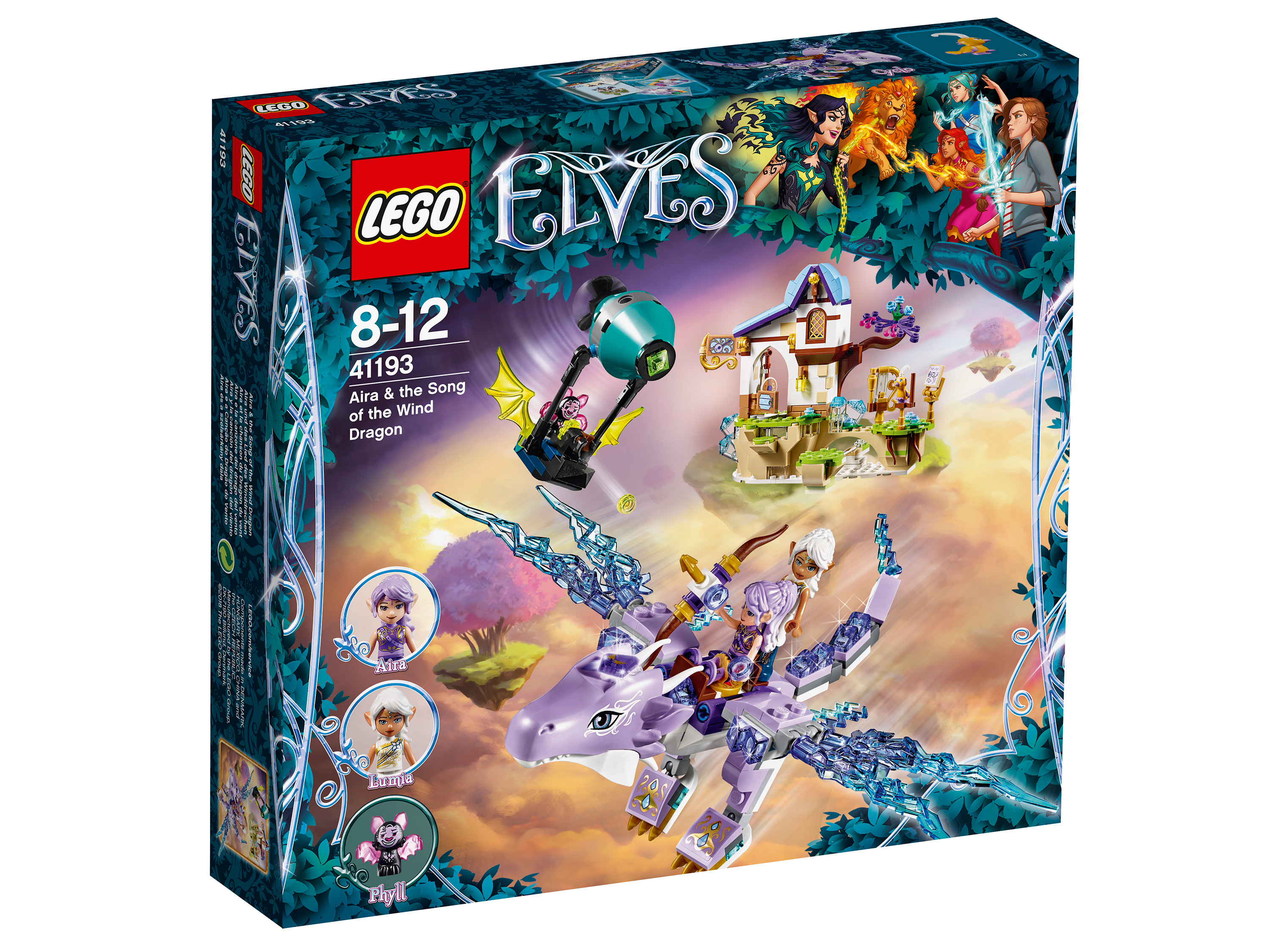 Конструктор LEGO 41193 Elves Эйра и дракон Песня ветра - купить в  магазин-складе электронных сигарет Vape.Academy - отправка для самовывоза в  магазины по Санкт-Петербургу и России