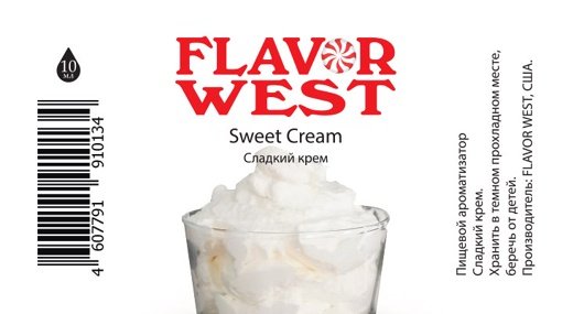 Sweet Cream (Сладкий крем) / Flavor West