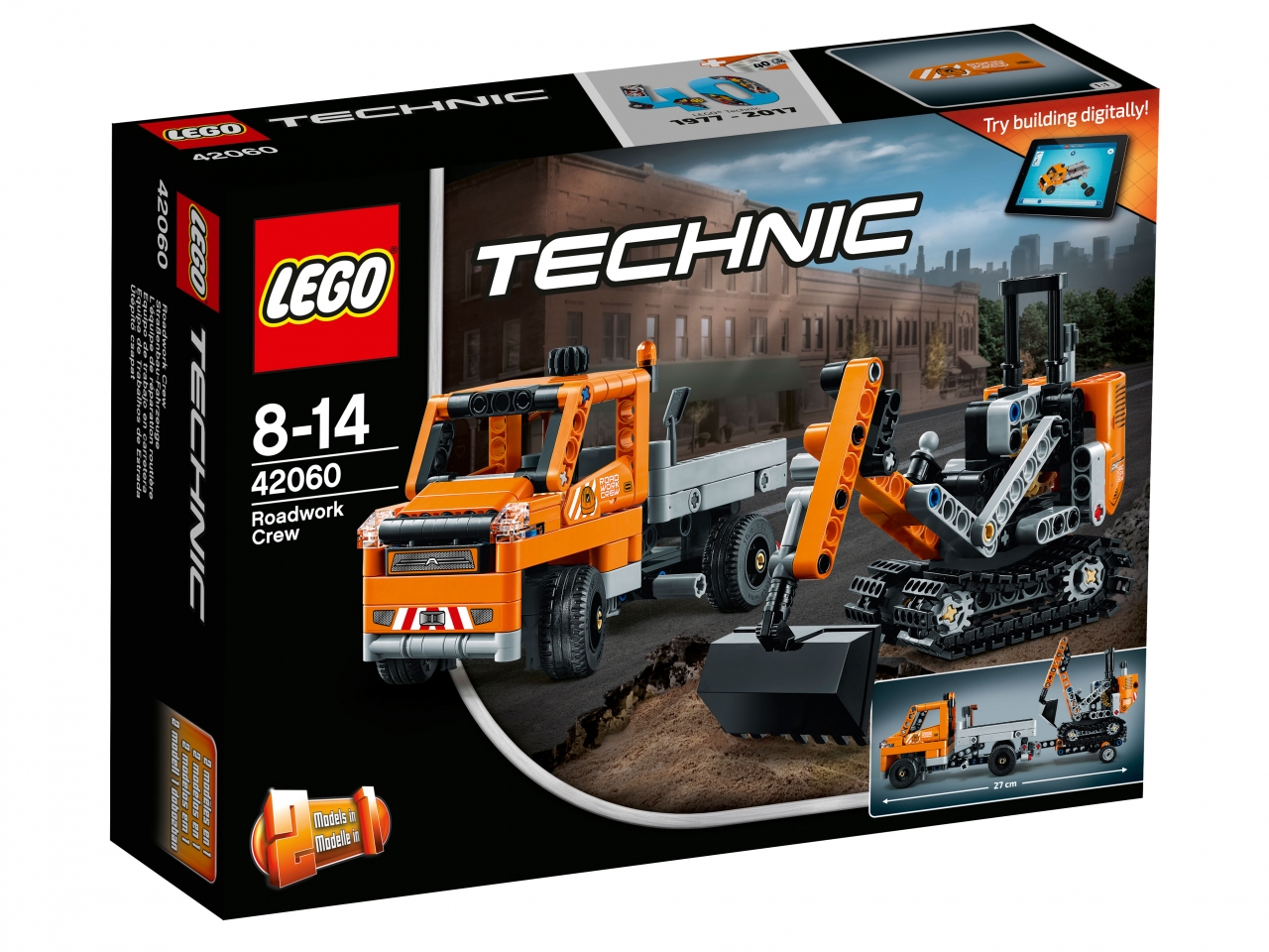Конструктор LEGO 42060 Technic Дорожная техника