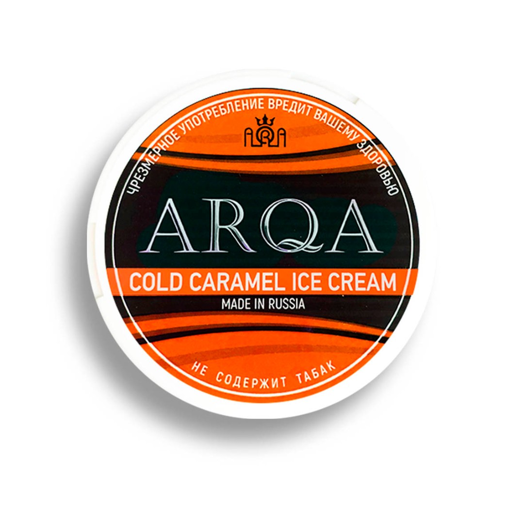 ARQA Caramel Ice (Карамельное мороженое) / Снюс ARQA Бестабачный
