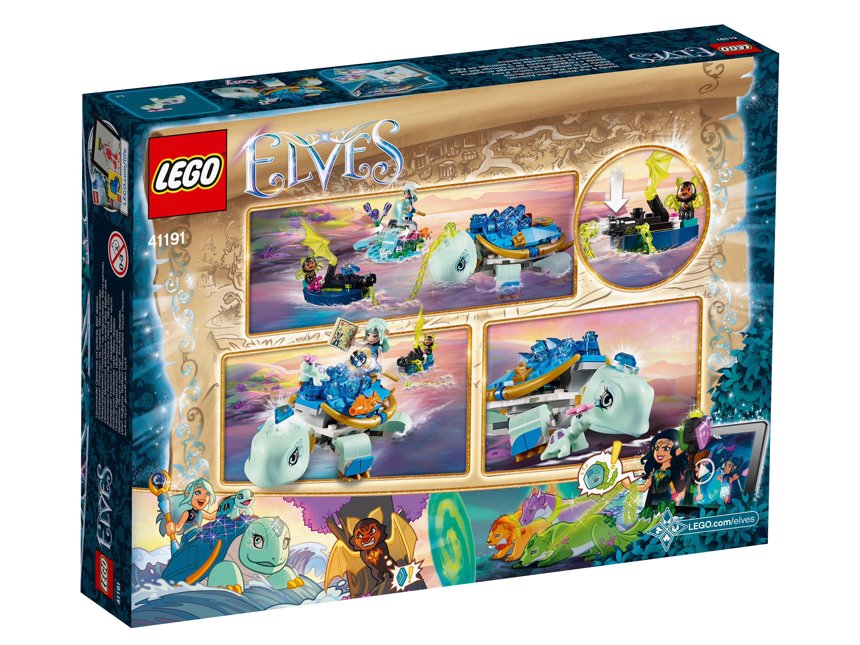 Конструктор LEGO 41191 Elves Засада Наиды и водяной черепахи