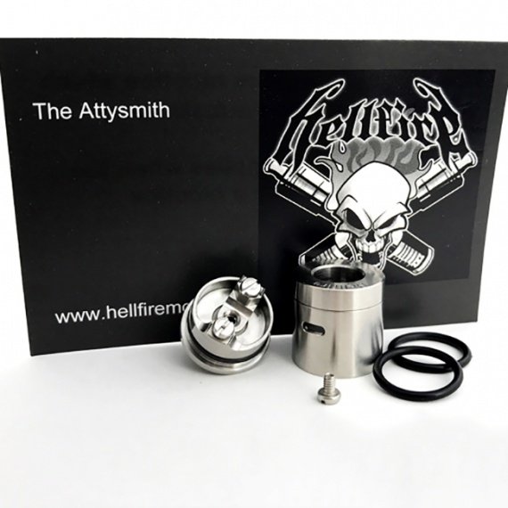 Дрипка Hellfire Mods Viper X RDA - купить в магазине электронных сигарет  Vape.Academy - отправка для самовывоза в магазины по Тулу и России