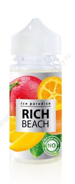 Rich Beach (Mango, kumquat) / Ice Paradise No Menthol / Ice Paradise