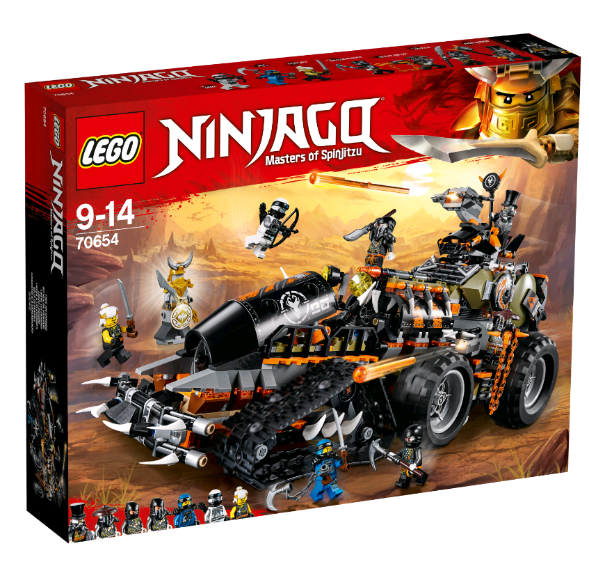 Конструктор LEGO 70654 Ninjago Стремительный странник