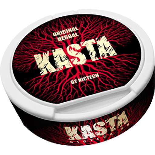 Kasta by NICTECH (red) (Мята) / Снюс Nictech Бестабачный