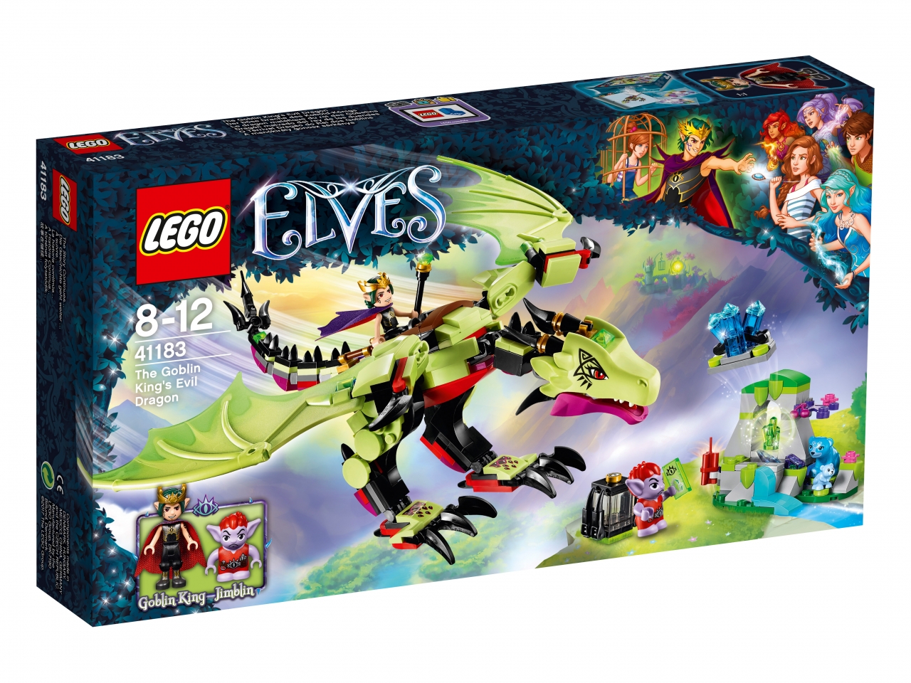 Конструктор LEGO 41183 Elves Дракон Короля Гоблинов