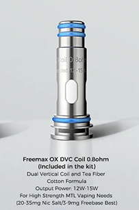 Сменный испаритель FreeMax OX DVC Coil 0.8 Ом MTL