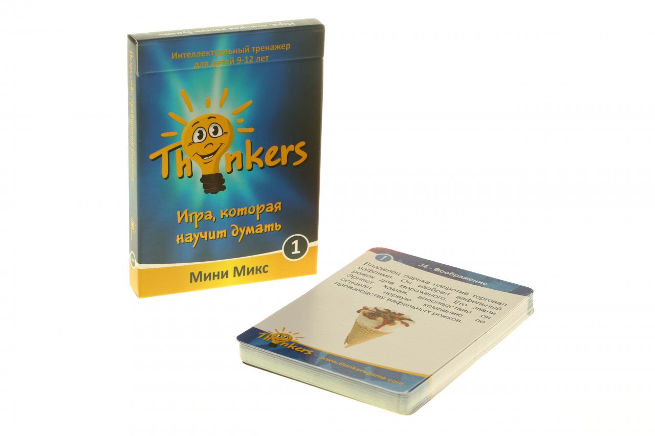 Логическая игра THINKERS 090135 9-12 лет - Мини Микс 1