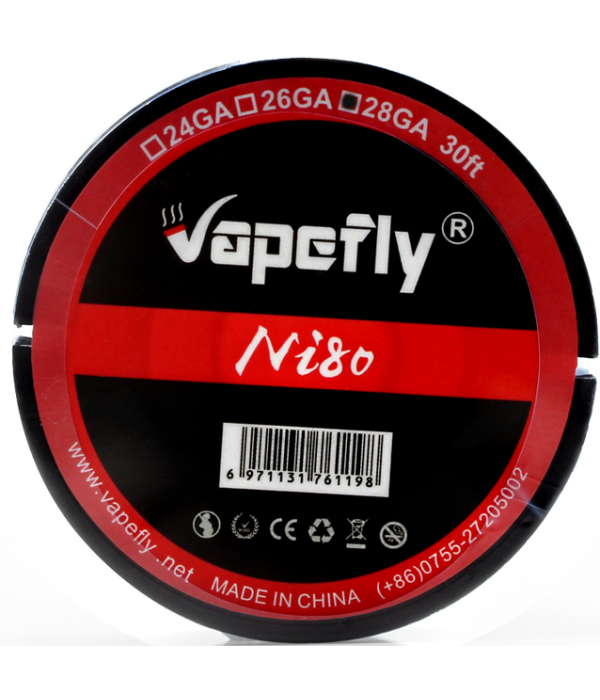 Проволока для намотки Vapefly Ni80 28GA 30FT