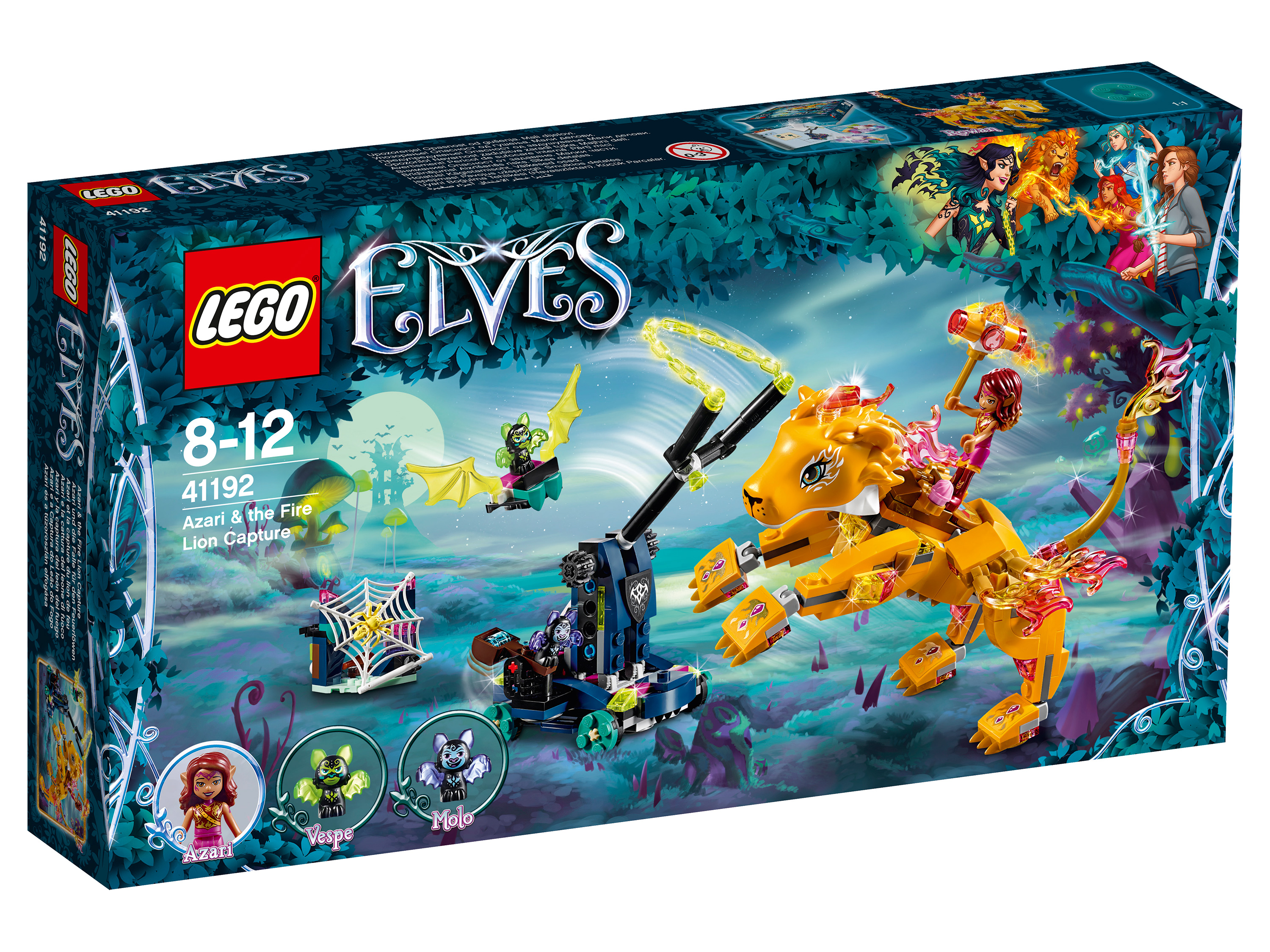 Конструктор LEGO 41192 Elves Ловушка для Азари и огненного льва