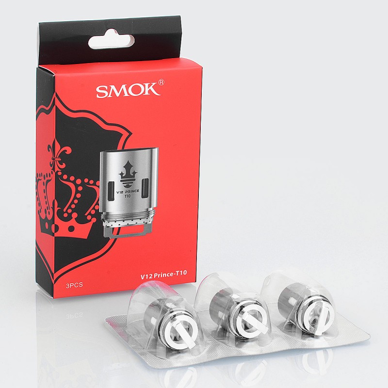 Сменный испаритель SMOKTech SMOK V12 Prince-T10 Decuple Coil 0.12 Ом (1 шт)