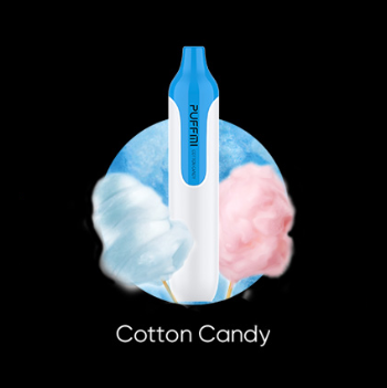 Одноразовый PuffMi DP1500 Pod Cotton Candy (Сахарная вата) / 1500 затяжек 850 mAh