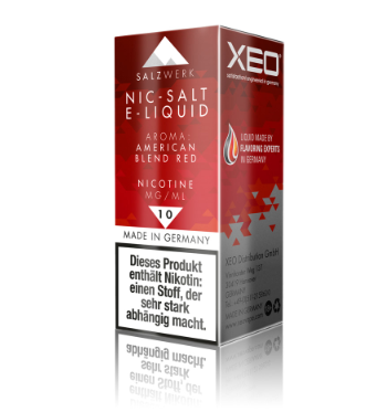 American Blend Red (Американский табак) / NicSalt / XEO