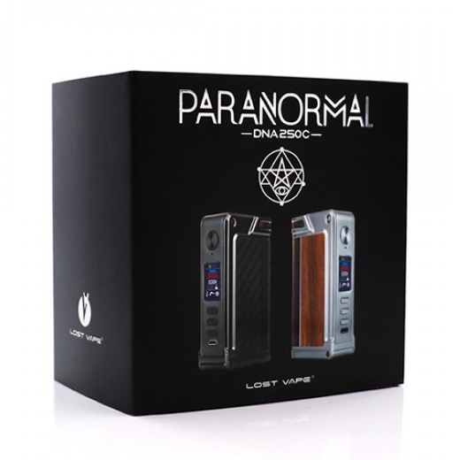 Батарейный мод Lost Vape Paranormal DNA250C TC Box Mod 200W