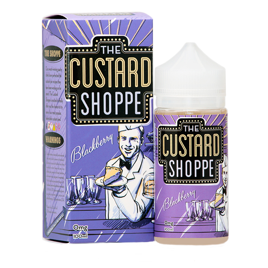 Жидкость Blackberry / Custard Shoppe - Кондитеские вкусы - Жидкости -  магазин электронных сигарет Vape.Academy - отправка для самовывоза в  магазины по Жуковскому и России