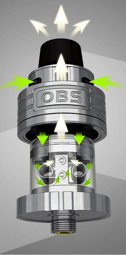 Схема обдува танкомайзера OBS ENGINE RTA